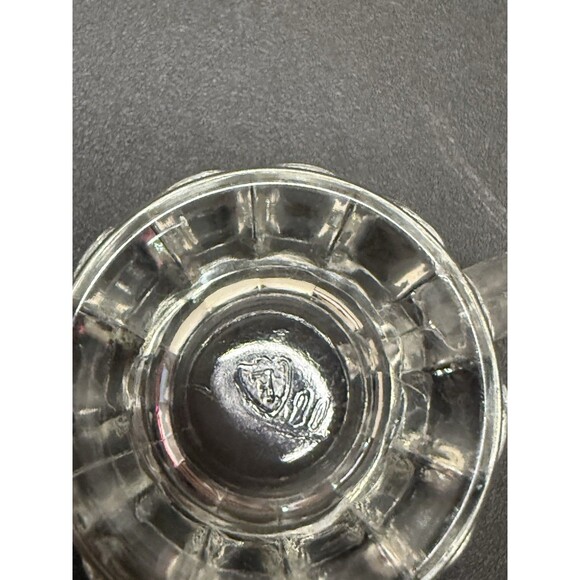 Vintage Federal Glass Beer Mug Shot Glass Miniature Barware F Shield Mark - Picture 5 of 5